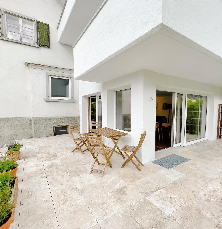 Schone Wohnung Mit Grossem Garten In Zentraler Lage 펠트키르히 외부 사진
